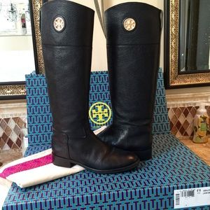 💯% Authentic Tory Burch Junction Riding Boot
