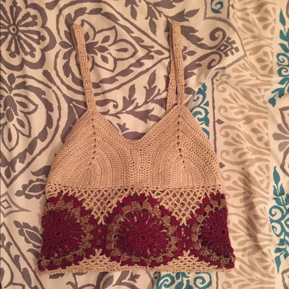 (Reserved!) crochet top, never worn.