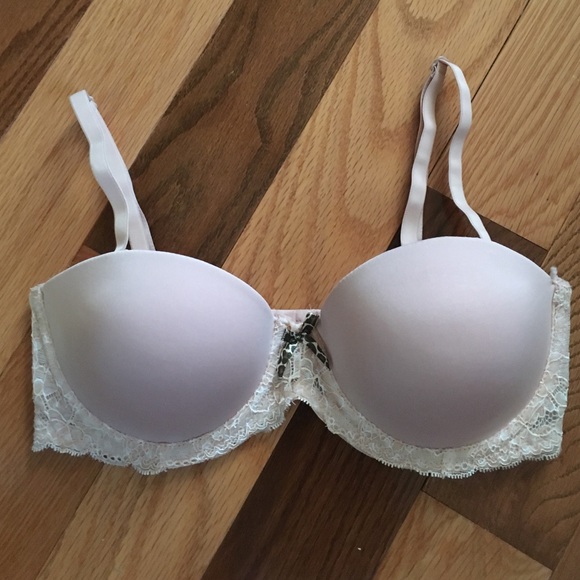 Beige Push-up  Strapless Bra WITH the straps 34C - Picture 1 of 3