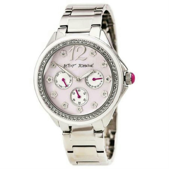 Betsey Johnson Accessories - ⬇ Betsey Johnson quartz crystal watch