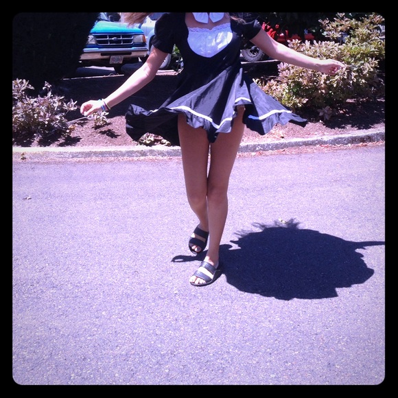 Cosplay maid outfit