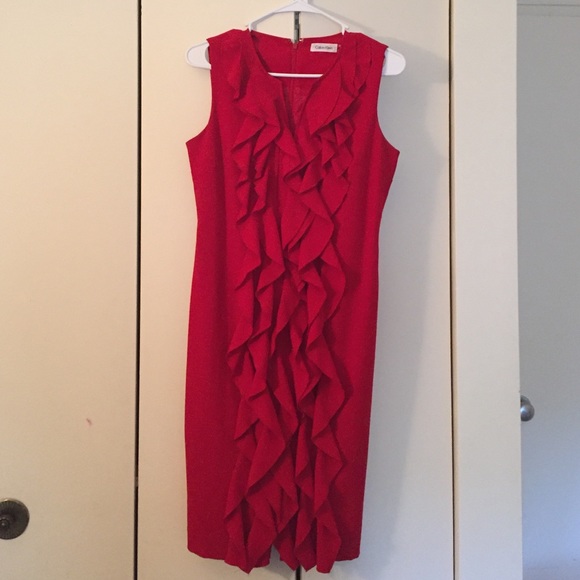 Red dress