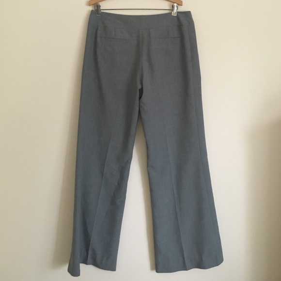 CAbi gray wide leg dress pants 12 - Picture 3 of 4