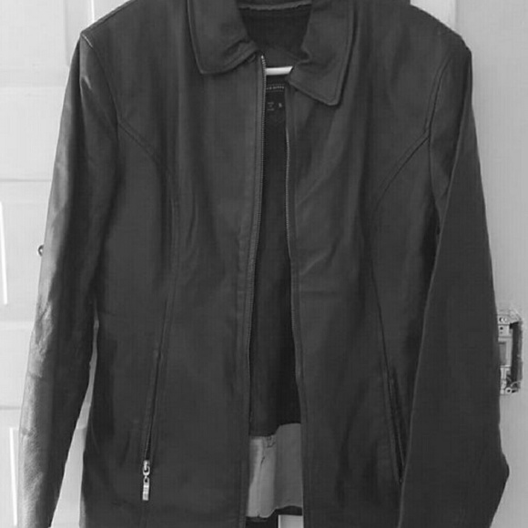 Womens leather jacket - Picture 1 of 2