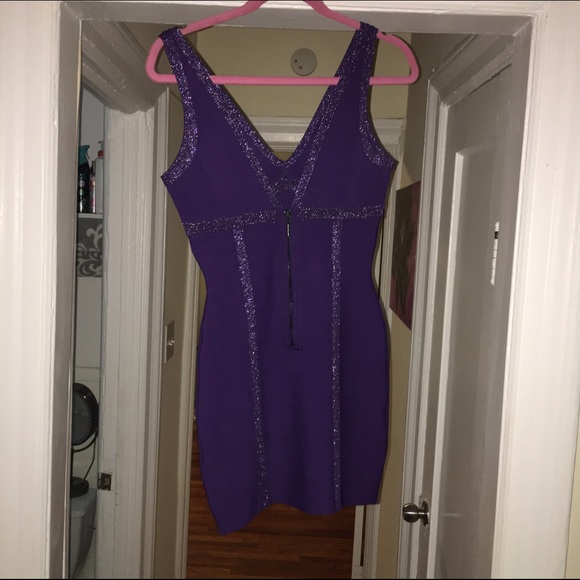 Purple bandage dress - Picture 1 of 3