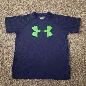Under Armour youth medium moisture wicking shirt.