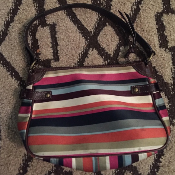 Coach handbag/cosmetic bag multi colored - Picture 2 of 4