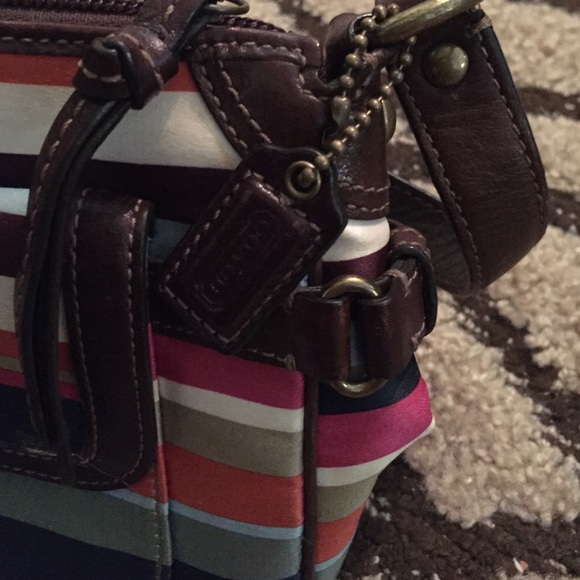 Coach handbag/cosmetic bag multi colored - Picture 4 of 4