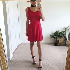 Vintage 90s Red Tank Dress