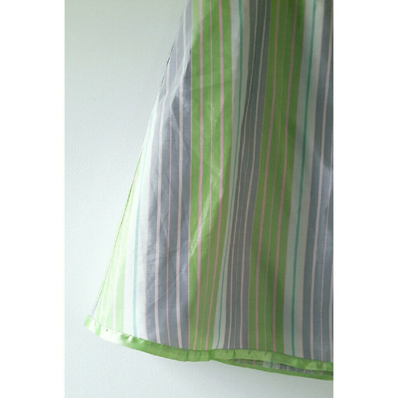 Anthropologie Pastel Striped Full Skirt Petticoat - Picture 2 of 4