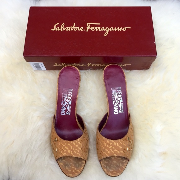 Salvatore Ferragamo Giallo Silk High Heel Sandal - Picture 2 of 4