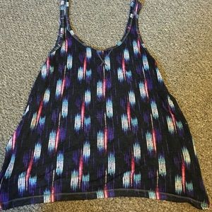 Mudd multi colored tank top