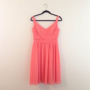 David's Bridal Coral Reef (Pink) Dress