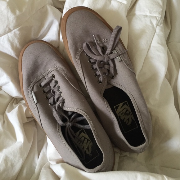 VANS Gray/Gumsole