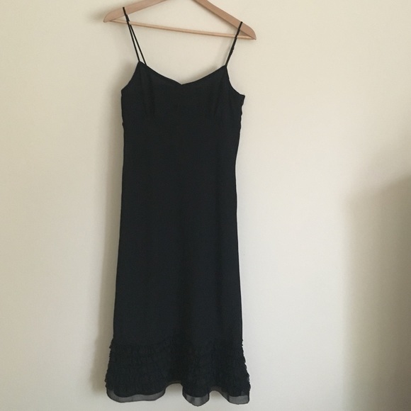 Ann Taylor Loft Dresses & Skirts - Ann Taylor Loft spaghetti strap long dress black