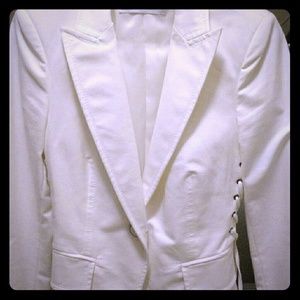 Zara White Women's Blazer