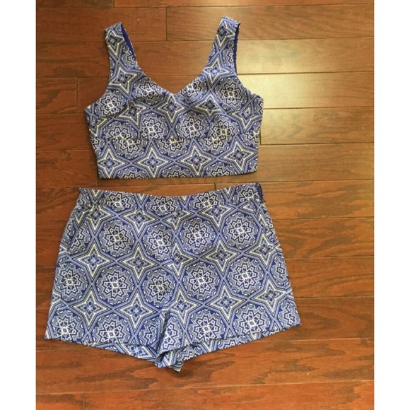 Forever 21 two piece short set