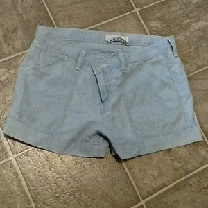 Levi's light denim shorts