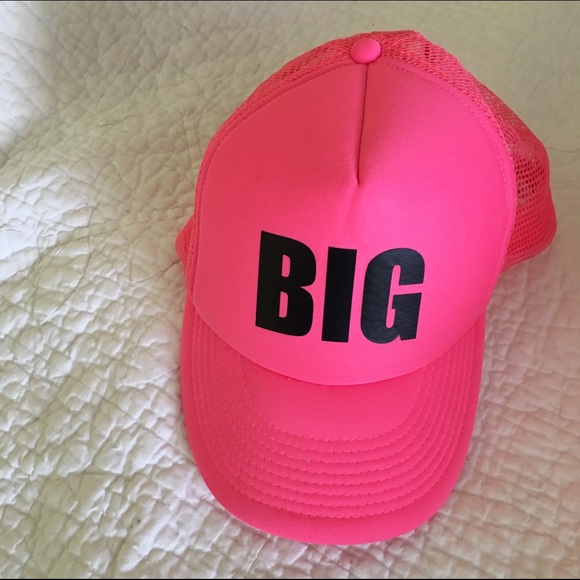 BIG Sorority Hat in Neon Pink