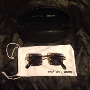 Maustein x Asos  - radical rimless sunglasses