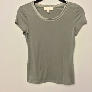 EUC Banana Republic size XS grey dress tee
