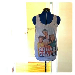 NWOT! Golden Girls "Squad Goals" tank!