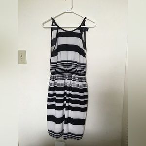 Black and white dress