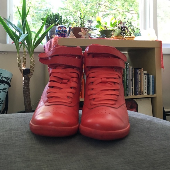 Red Sneakers - Picture 2 of 4