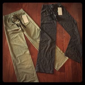 2 pairs lululemon lulu pant II, size 4