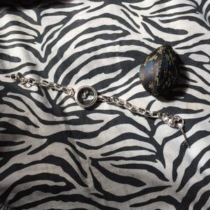 Origami owl bracelet.