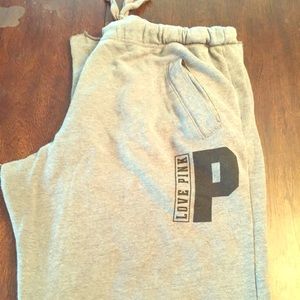 Pink Victoria secret boyfriend pants