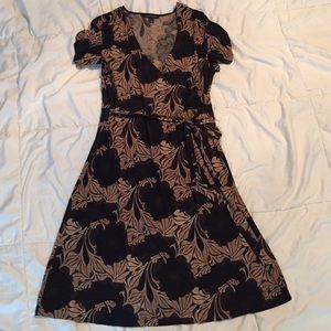 Banana republic size large petite wrap dress