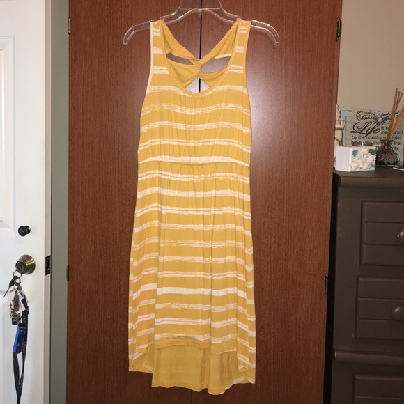 Cotton mid maxi summer dress.