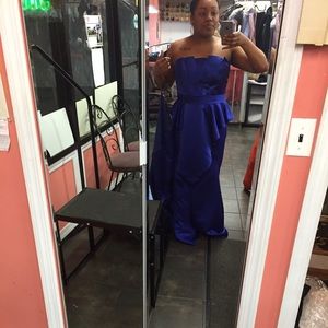 Royal blue formal/bridesmaid dress