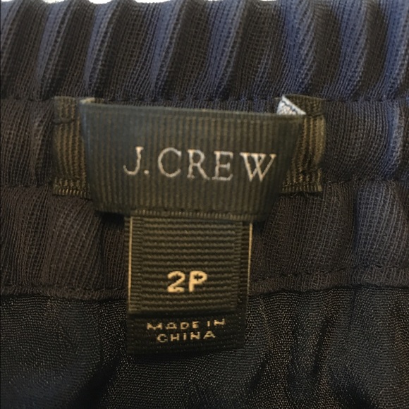 J Crew jersey skirt- navy blue - Picture 3 of 3