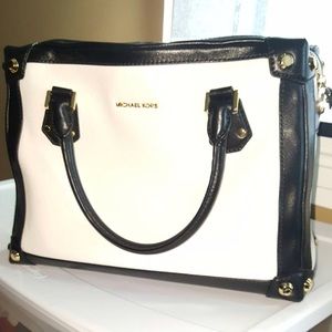 Michael Kors taryn large leather satchel