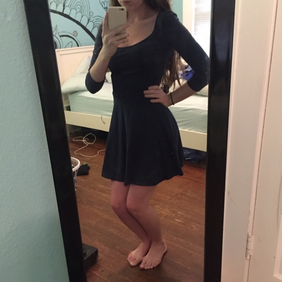 Navy American Eagle Outfitters Dress