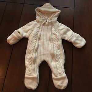 Cream Sweater Onesie