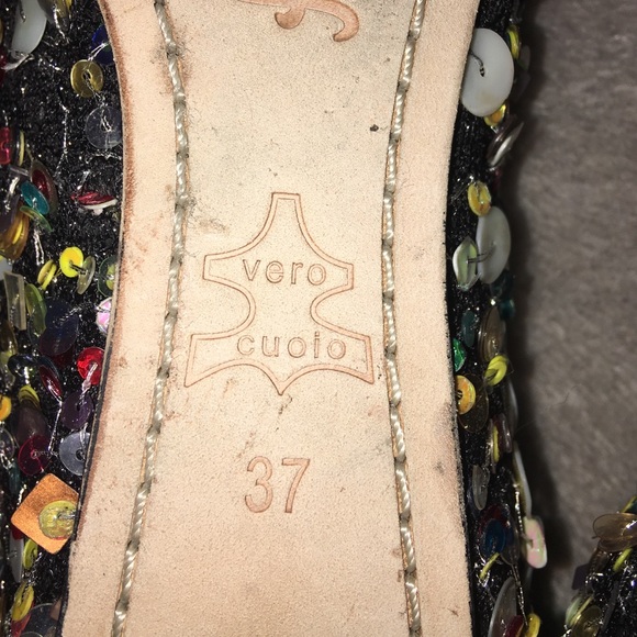 Alice and Olivia Authentic Sequin Flats - Picture 3 of 3