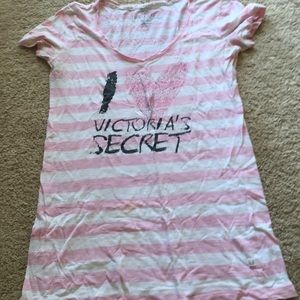 Pink Victoria Secret t-shirt