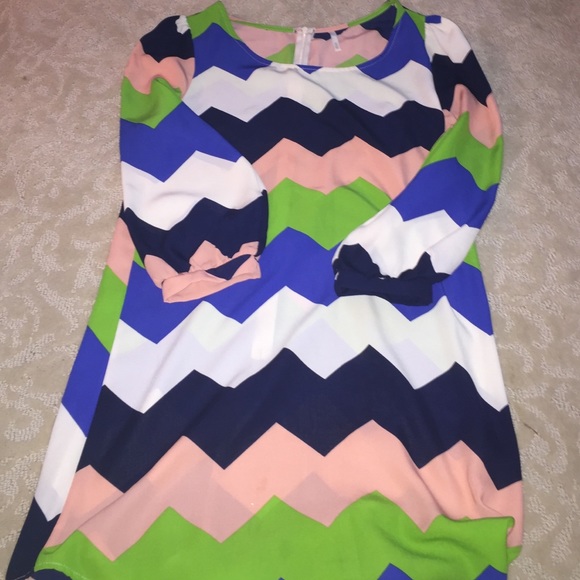 Chevron Boutique Dress