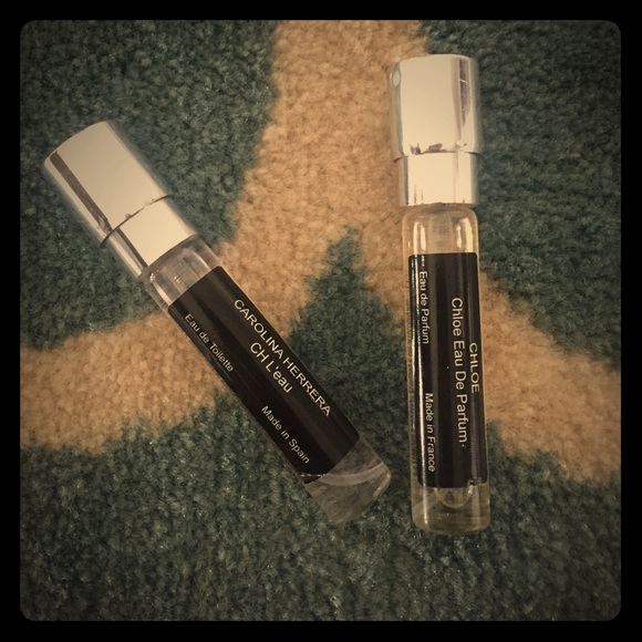 Chloe Eau De Parfum and Carolina Herrera CH L'eau