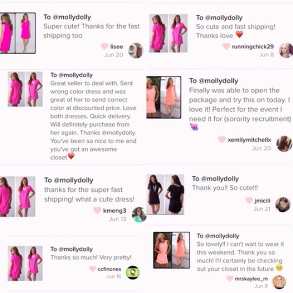 ❣LAST❣ Barbie Pink Scallop Mini Dress - Picture 3 of 3