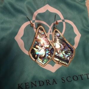Abalone Kendra Scott earrings