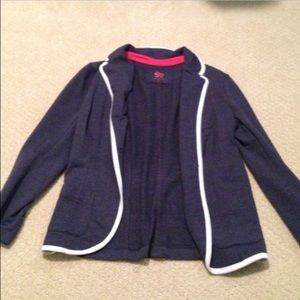 Stretchy and comfy navy blazer!