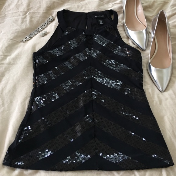 Sparkly date top