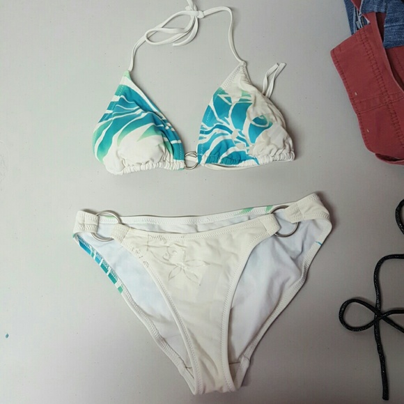 White and blue bikini. Price is negotiable