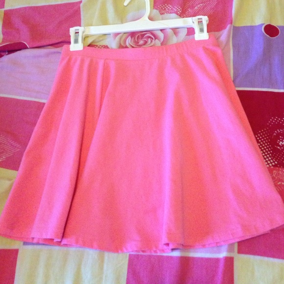 Pink skirt