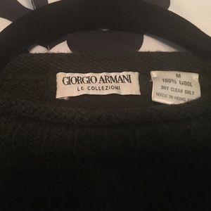Giorgio Armani 100% Wool sweater