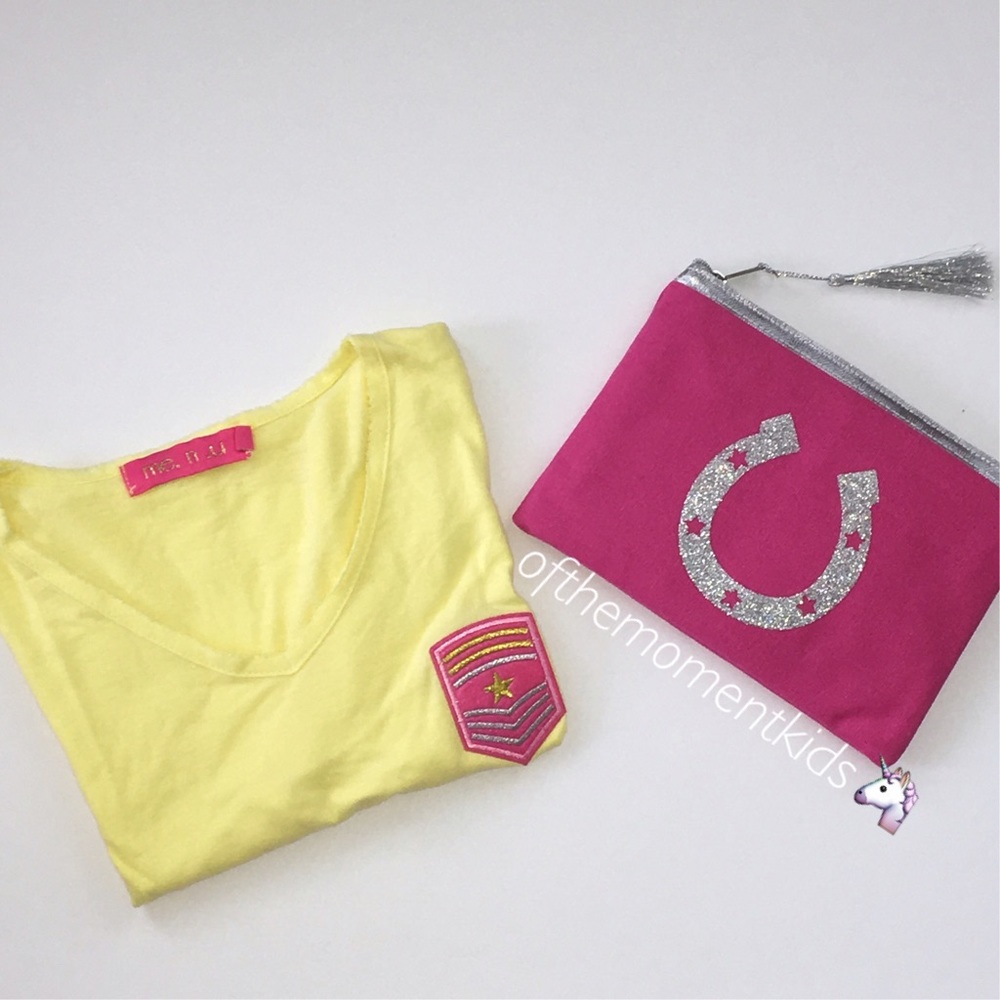 ⭐️ me.n.u Star + Stripe Military Patch Tee